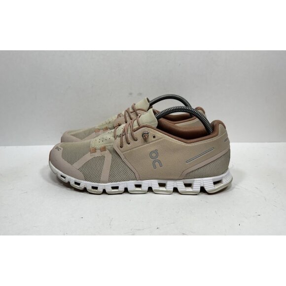 On Cloud 5 Women’s Size 10 Running Shoes Sneakers Tan - Picture 3 of 8